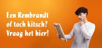 Man kijkt vragend naar zijn kringloop vondst
