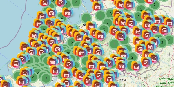 Kaart van Nederland